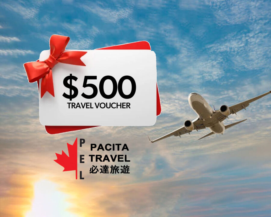 $500 Travel Voucher - Pacita Travel
